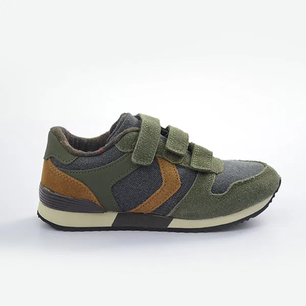 3V MARATHON KHAKI TRAINERS