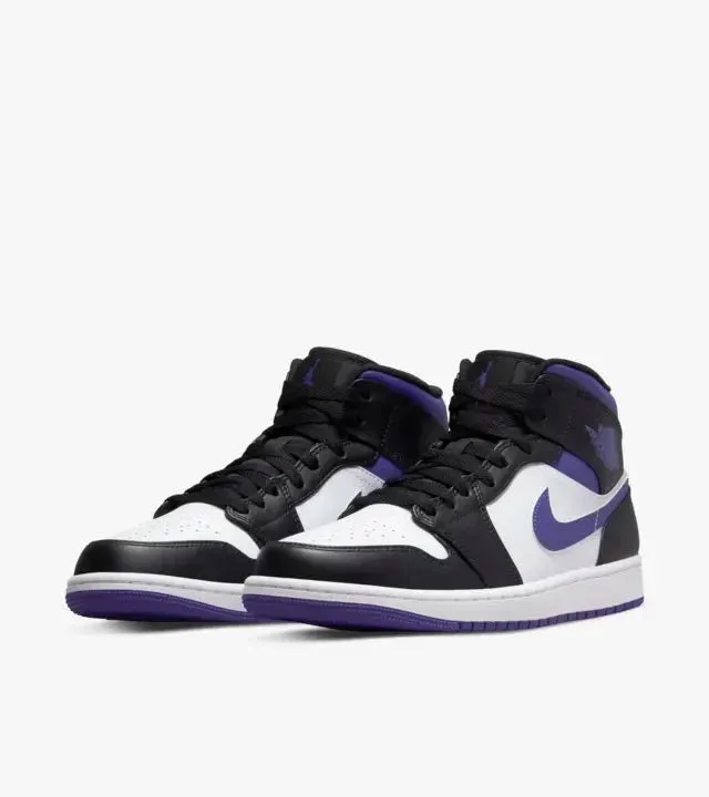 Air Jordan 1 Mid Metallic Court Purple Sale
