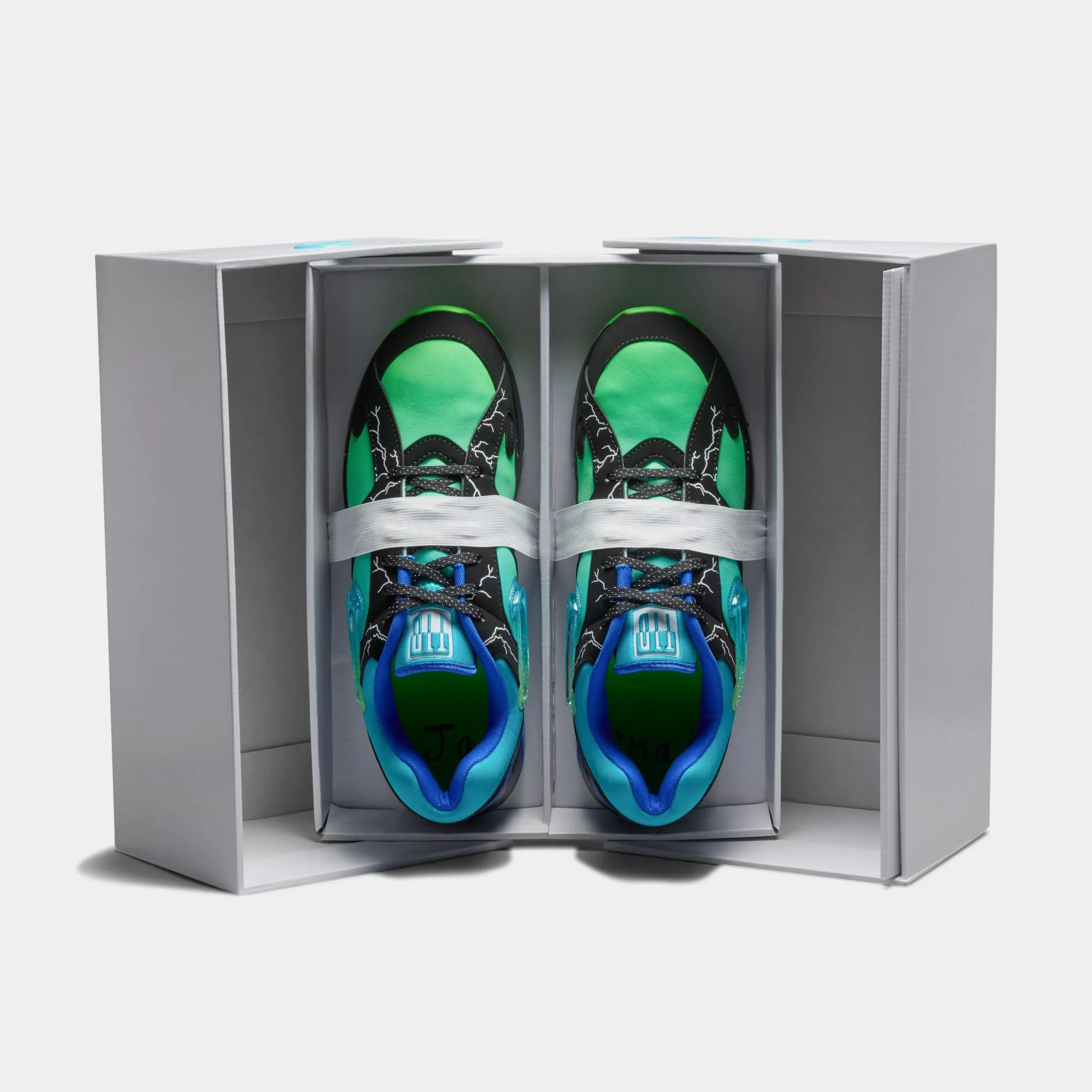 Air Max 180 Doernbecher Ja Kai Mens Running Shoes (Multi Color/Blue/Green)