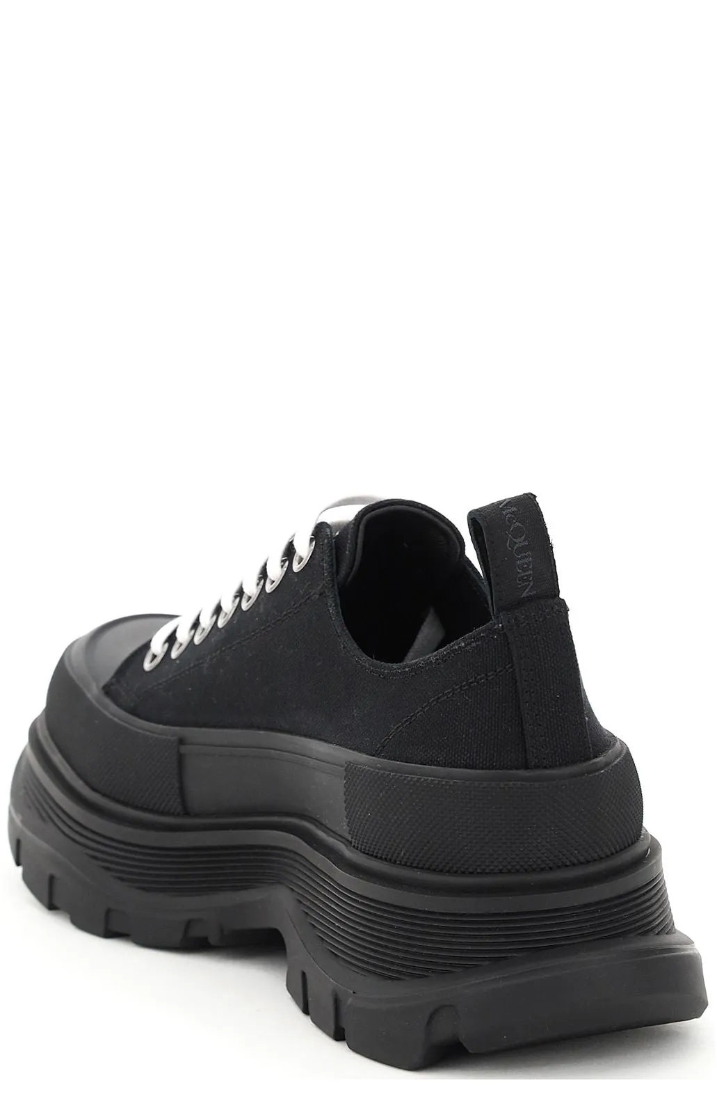 Alexander McQueen Tread Sleek Lace-Up Sneakers