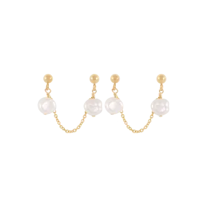 Angelica Earrings - Gold