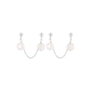 Angelica Earrings - Silver