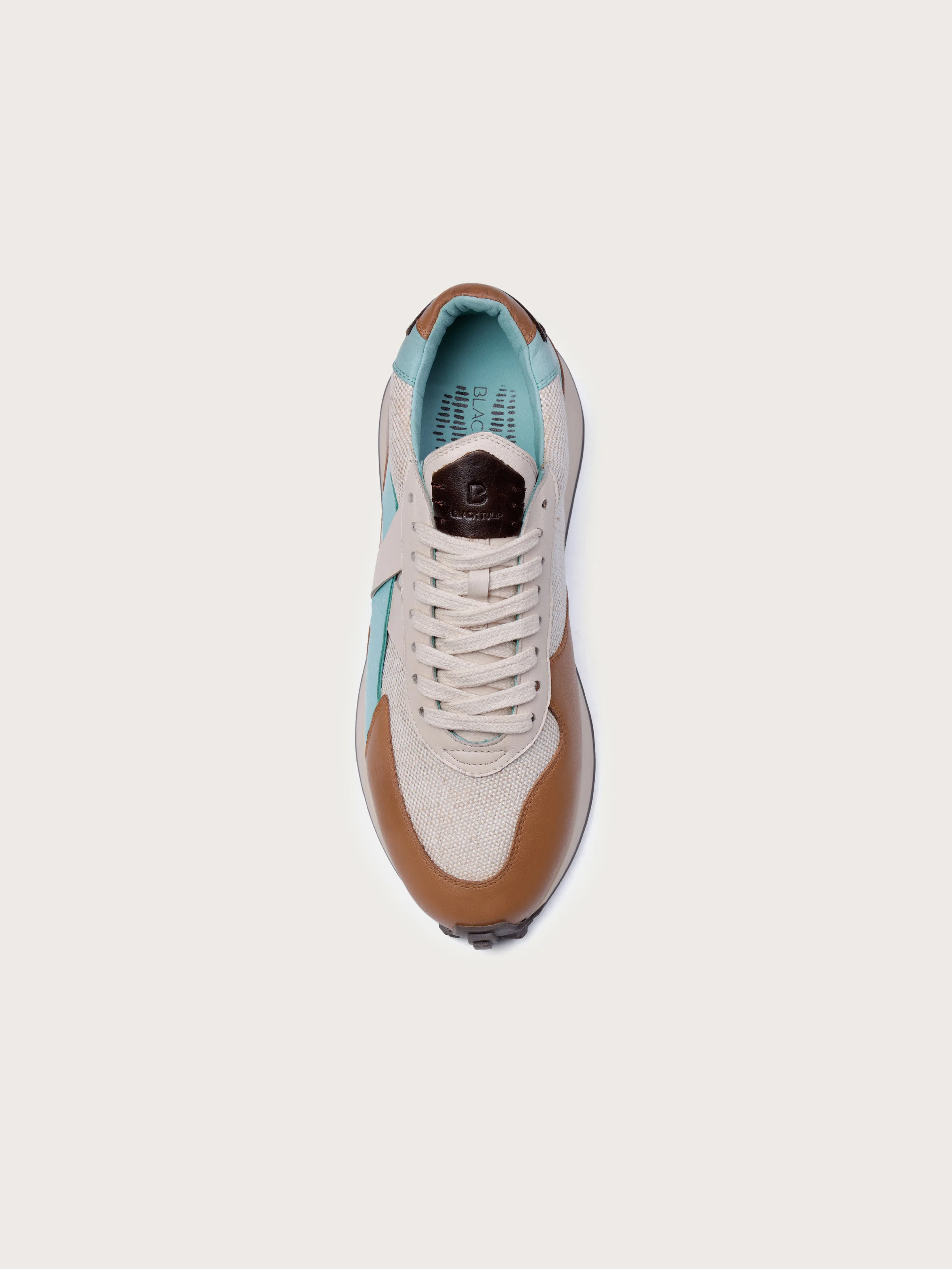 Arbi Sleek Sneaker - Natural Tan