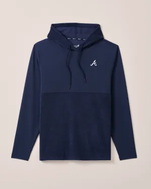 Atlanta Braves Haggard Mixed Media Hoodie