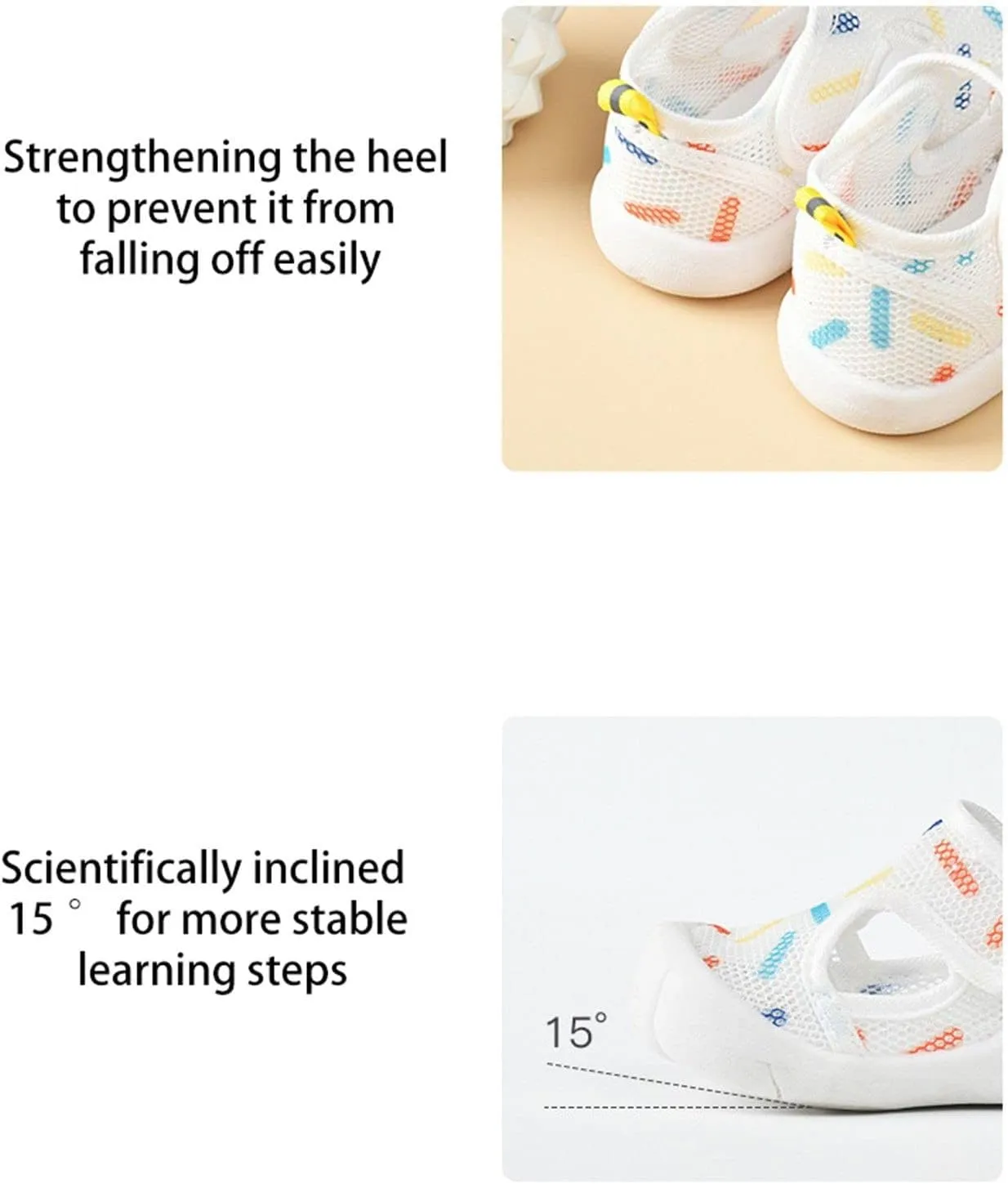 Baby Breathable Water Shoes Toddler Quick-Dry Mesh Barefoot Sneakers Beach Sandals Infant Boys Girls Hollow Sandals