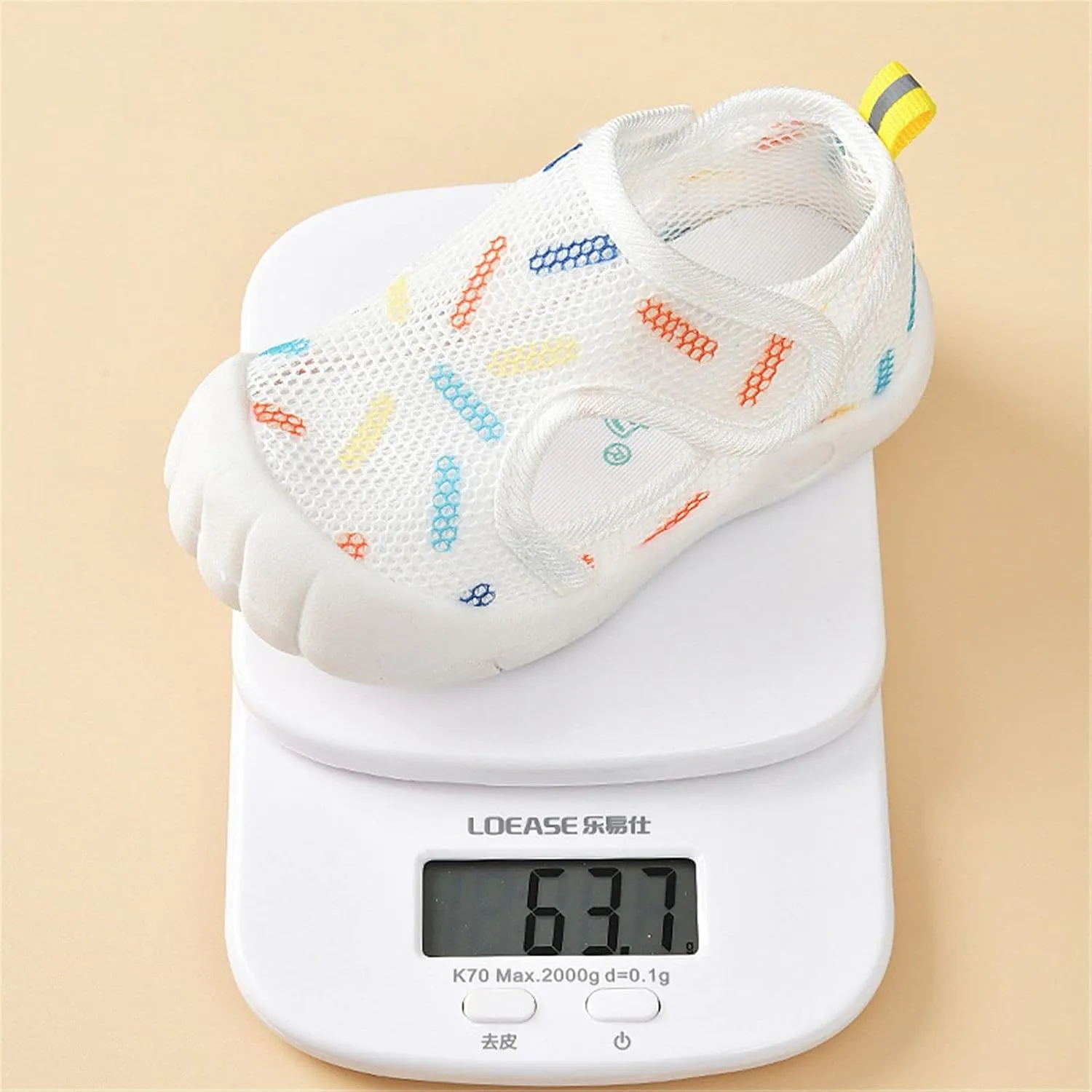 Baby Breathable Water Shoes Toddler Quick-Dry Mesh Barefoot Sneakers Beach Sandals Infant Boys Girls Hollow Sandals