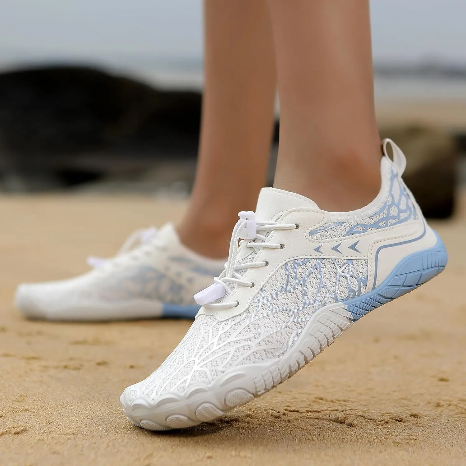 Barefoot Shoes for Women Pro Barefoot Shoes Breathable Healthy & Non-Slip Running Athletic Footwear Shoe Wide Toe Water Shoe Unisex