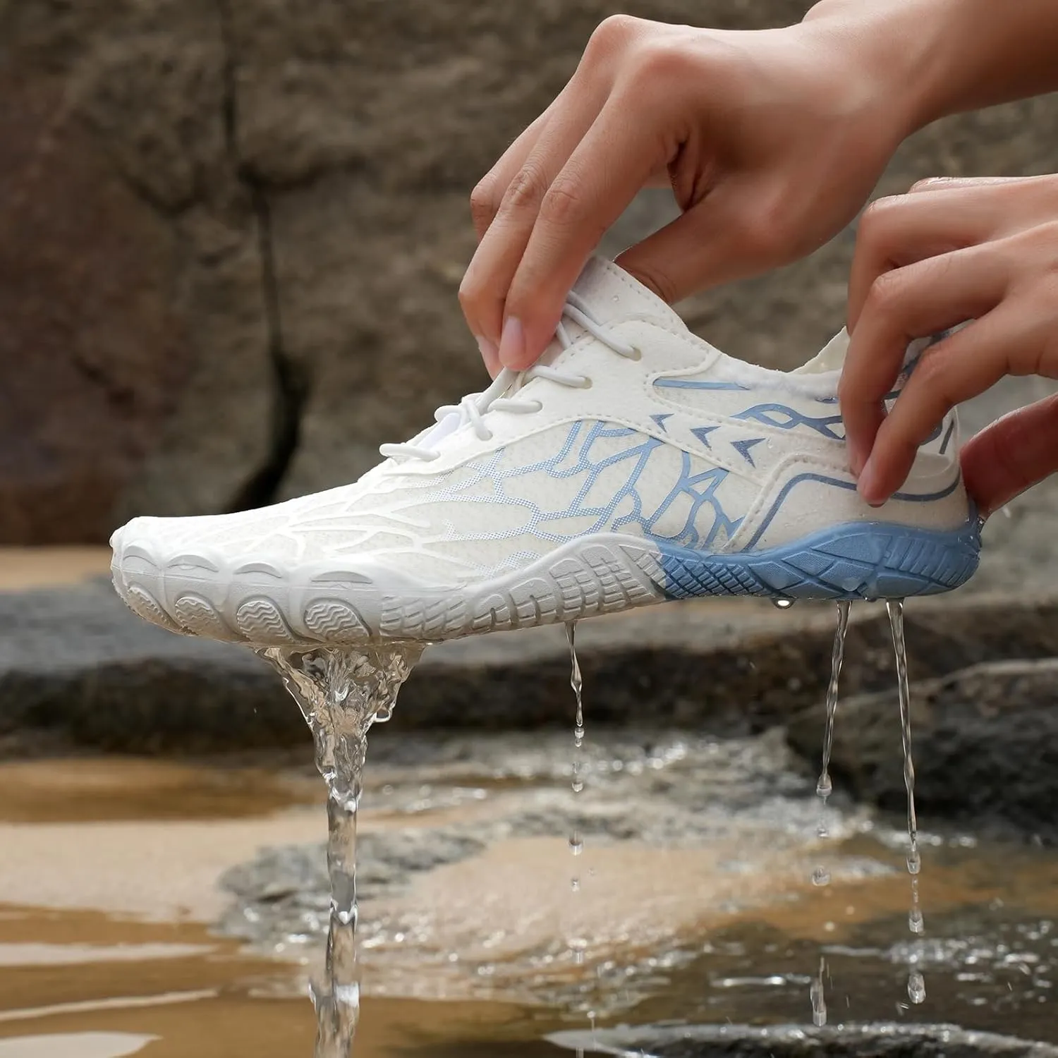 Barefoot Shoes for Women Pro Barefoot Shoes Breathable Healthy & Non-Slip Running Athletic Footwear Shoe Wide Toe Water Shoe Unisex