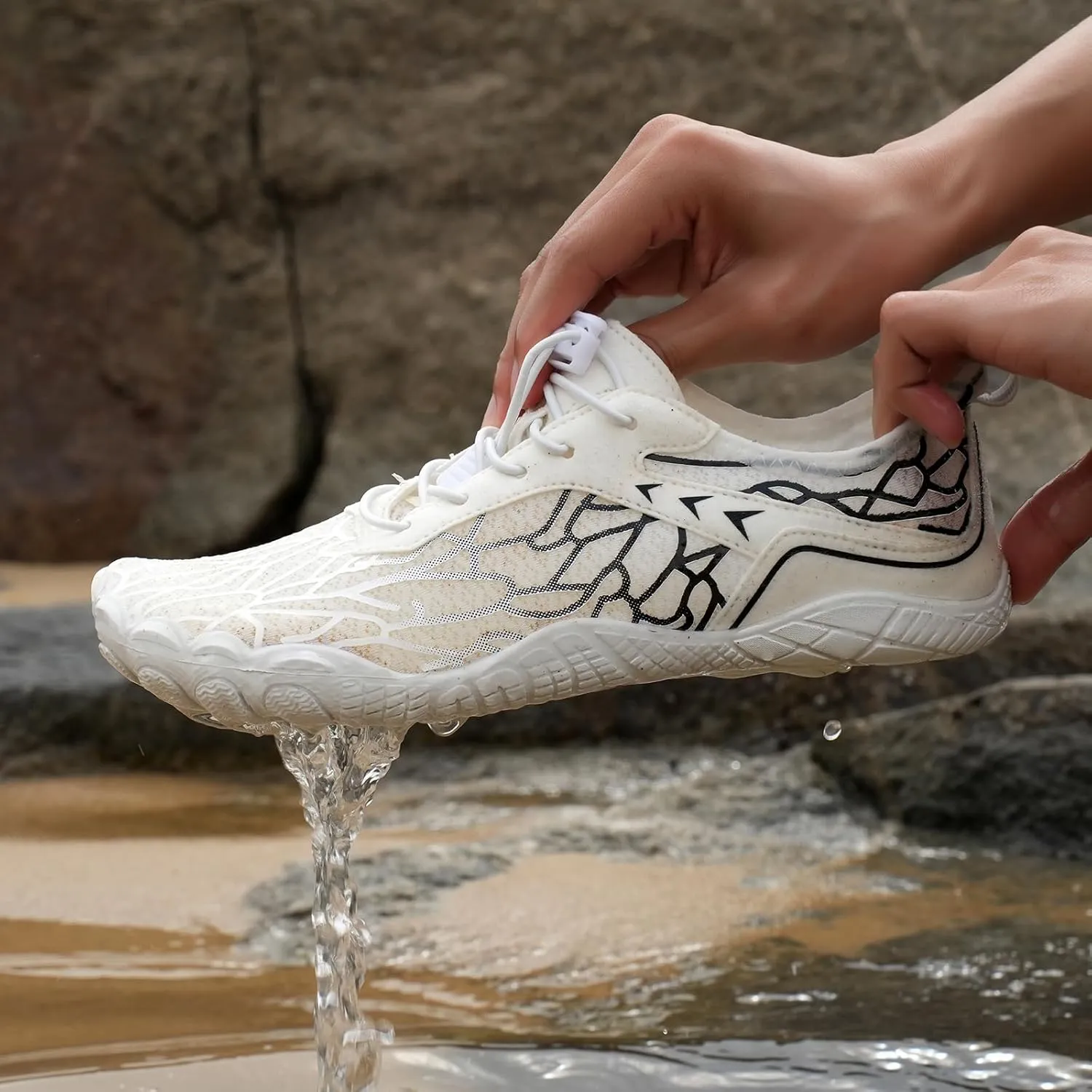 Barefoot Shoes for Women Pro Barefoot Shoes Breathable Healthy & Non-Slip Running Athletic Footwear Shoe Wide Toe Water Shoe Unisex