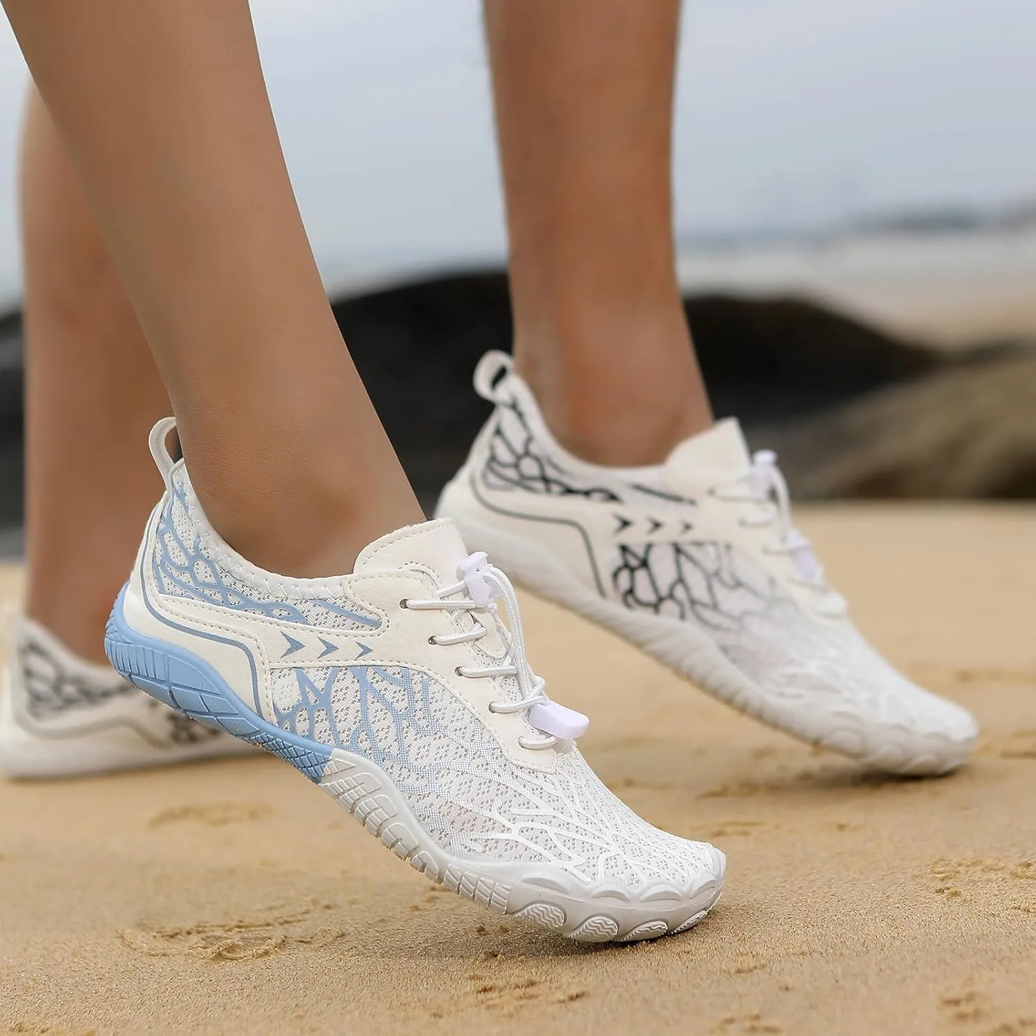 Barefoot Shoes for Women Pro Barefoot Shoes Breathable Healthy & Non-Slip Running Athletic Footwear Shoe Wide Toe Water Shoe Unisex