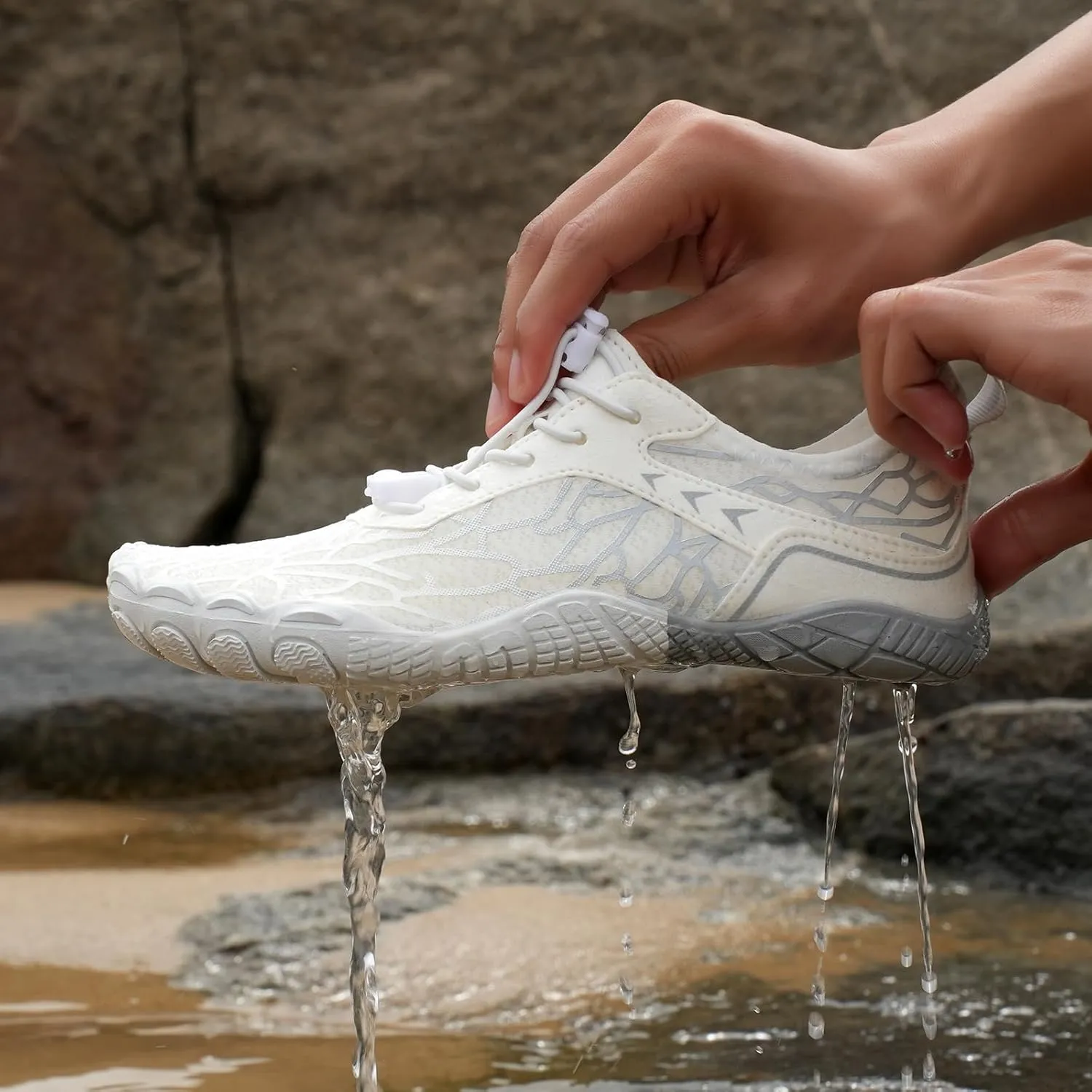 Barefoot Shoes for Women Pro Barefoot Shoes Breathable Healthy & Non-Slip Running Athletic Footwear Shoe Wide Toe Water Shoe Unisex