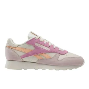 Beige Classic Leather Sneakers