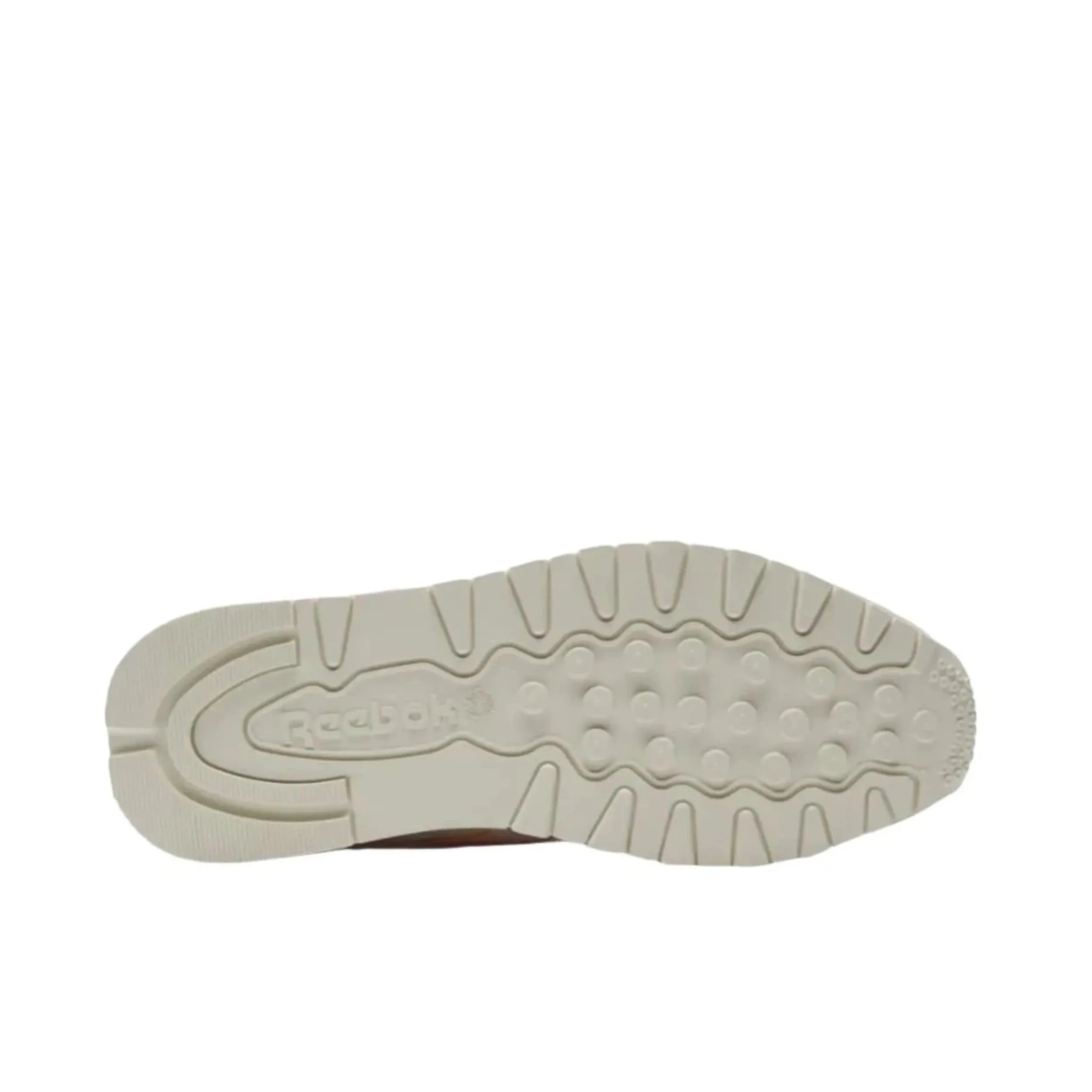 Beige Classic Leather Sneakers