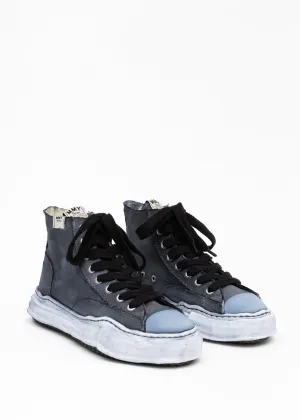 Black Original Sole Overdyed Hitop Sneaker