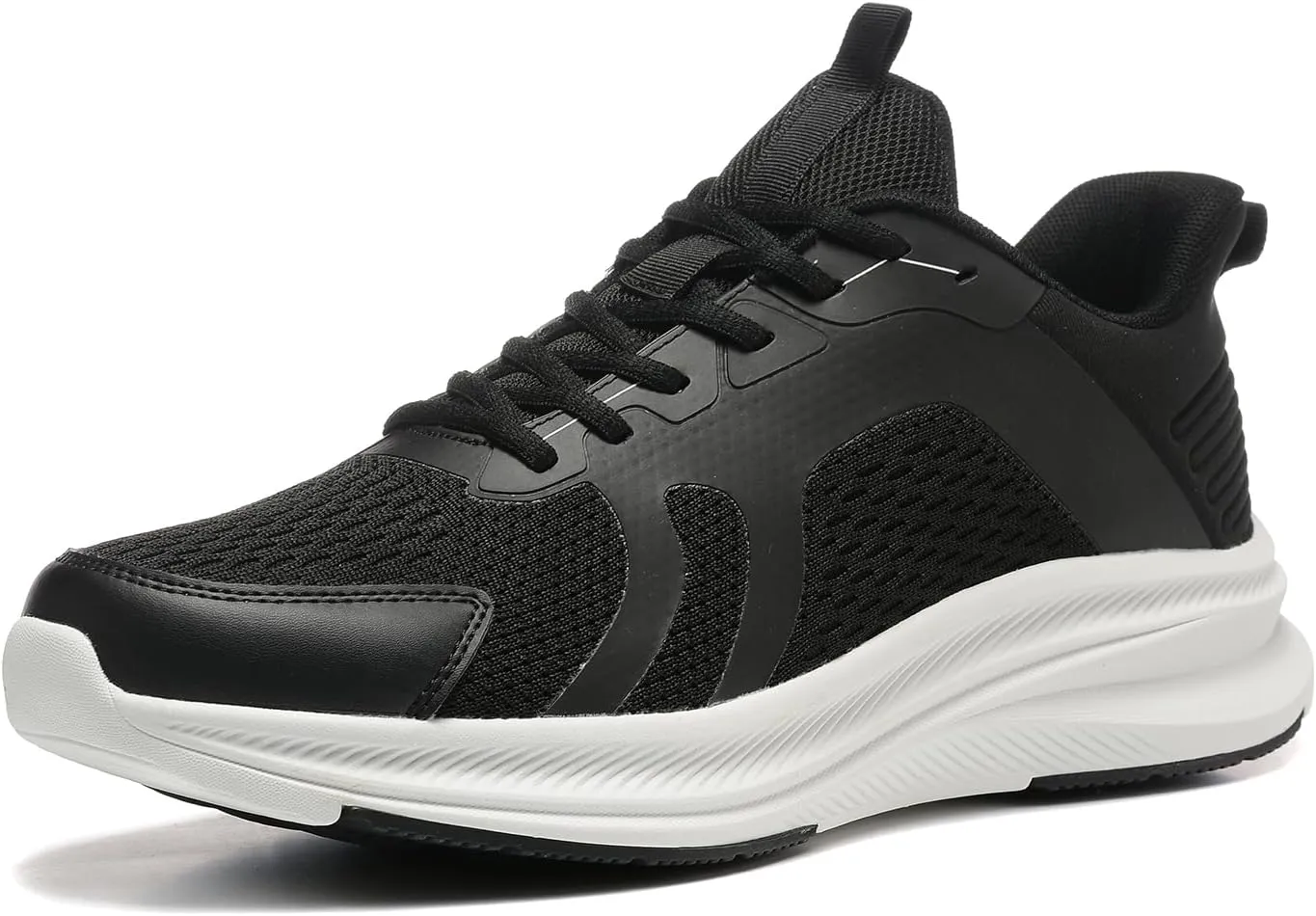 BOGOVER Men's Running Shoes, Lightweight Breathable Walking Shoes Non Slip Tennis Shoes Movepropel Athletic Fashion Sneakers