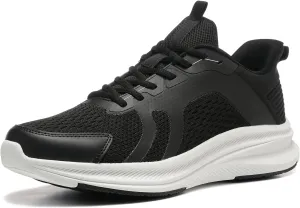 BOGOVER Men's Running Shoes, Lightweight Breathable Walking Shoes Non Slip Tennis Shoes Movepropel Athletic Fashion Sneakers