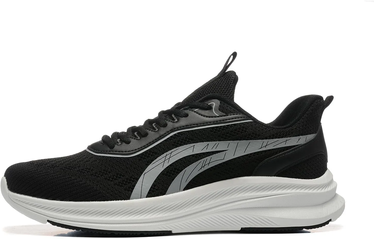 BOGOVER Men's Running Shoes, Lightweight Breathable Walking Shoes Non Slip Tennis Shoes Movepropel Athletic Fashion Sneakers