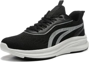 BOGOVER Men's Running Shoes, Lightweight Breathable Walking Shoes Non Slip Tennis Shoes Movepropel Athletic Fashion Sneakers