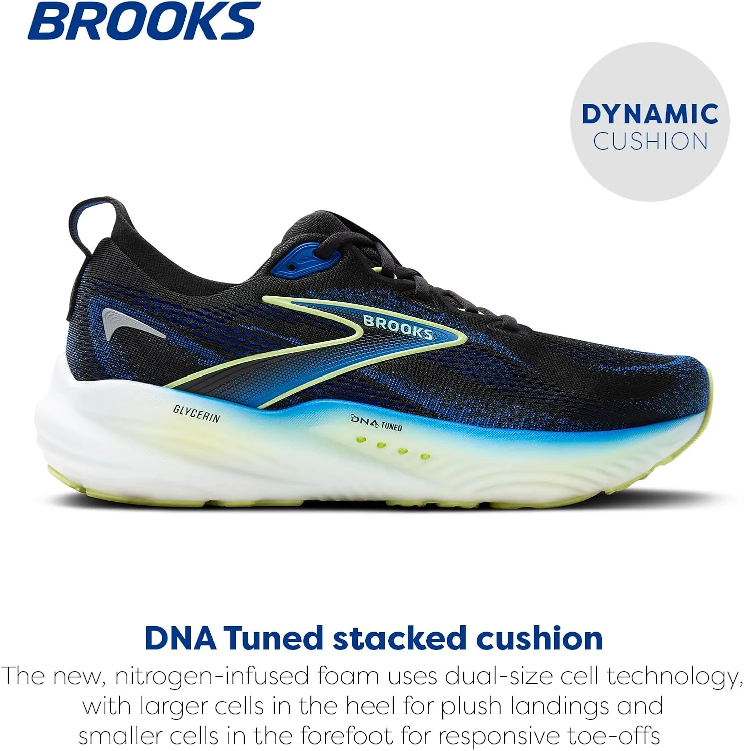 Brooks Mens Glycerin 22 Neutral Running Shoe