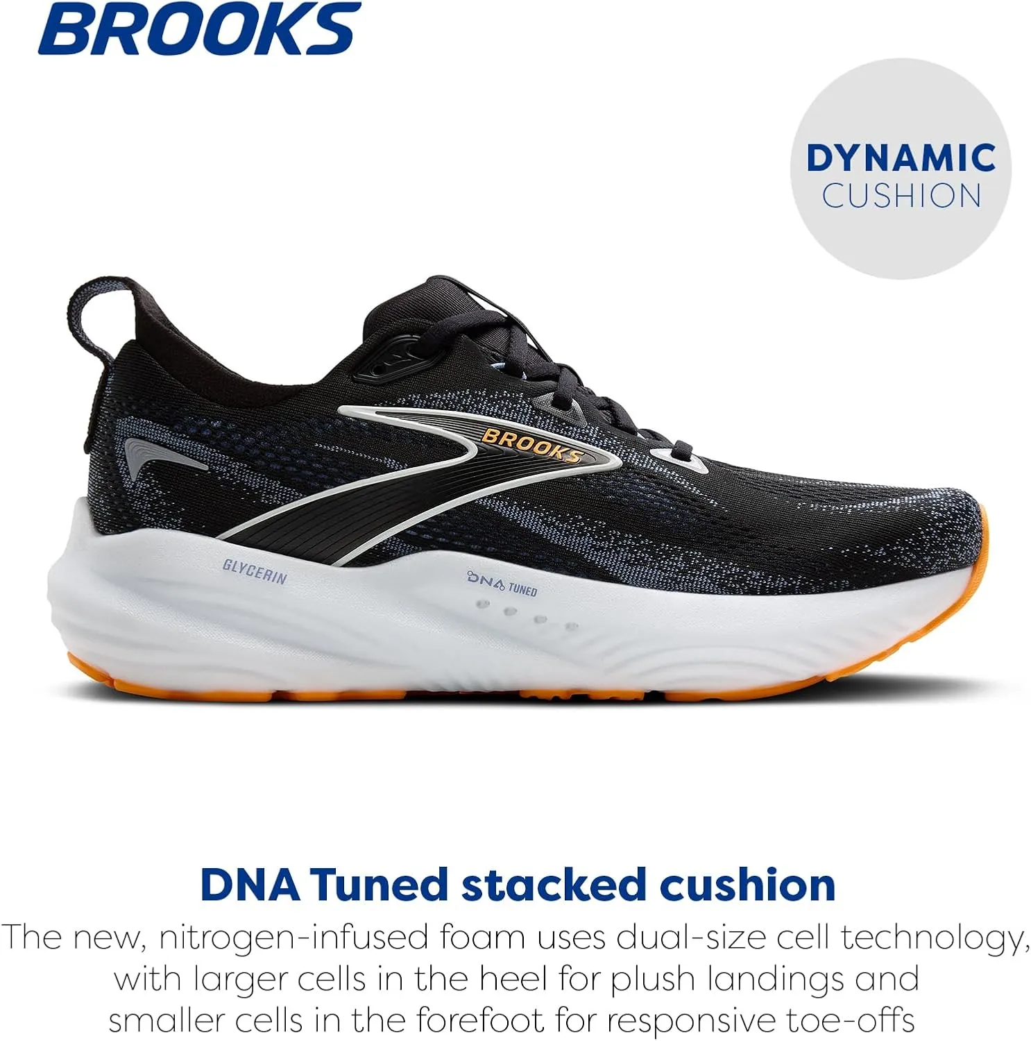 Brooks Mens Glycerin 22 Neutral Running Shoe