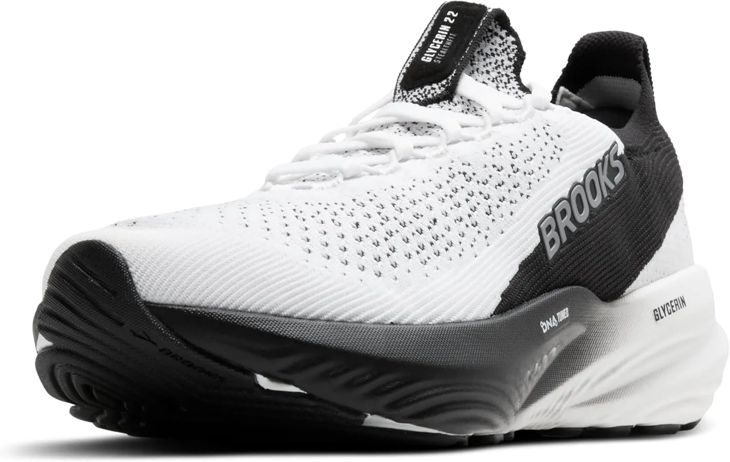 Brooks Mens Glycerin Stealthfit 22 Neutral Running Shoe