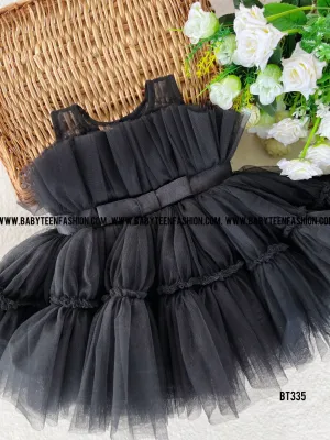 BT335 Elegant Ebony Princess Dress – Make Every Moment Picture-Perfect