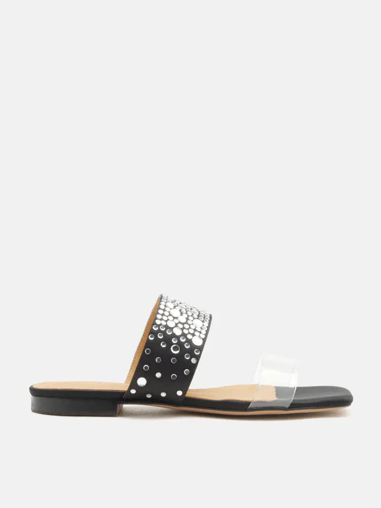 Carolina Crystal Embellished Slides