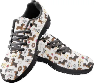 Casual Sneakers for Women Comfortable Running Shoes Lace Up Athletic Tennis Walking Footwear