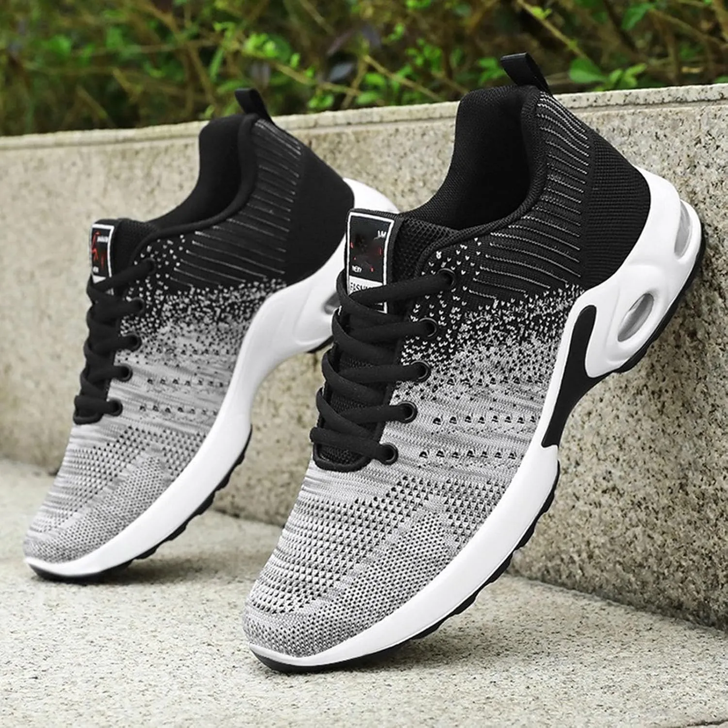 Cathalem Running Shoes for Women Air Running Shoes Non Slip Walking Sneakers Mesh Air Cushion Sneakers for Gym Workout