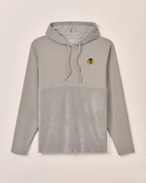 Chicago Blackhawks Haggard Mixed Media Hoodie