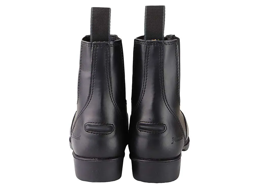 Children's Zip Up Synthetic Paddock Boots