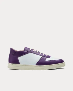 Cingo White / Purple Low Top Sneakers