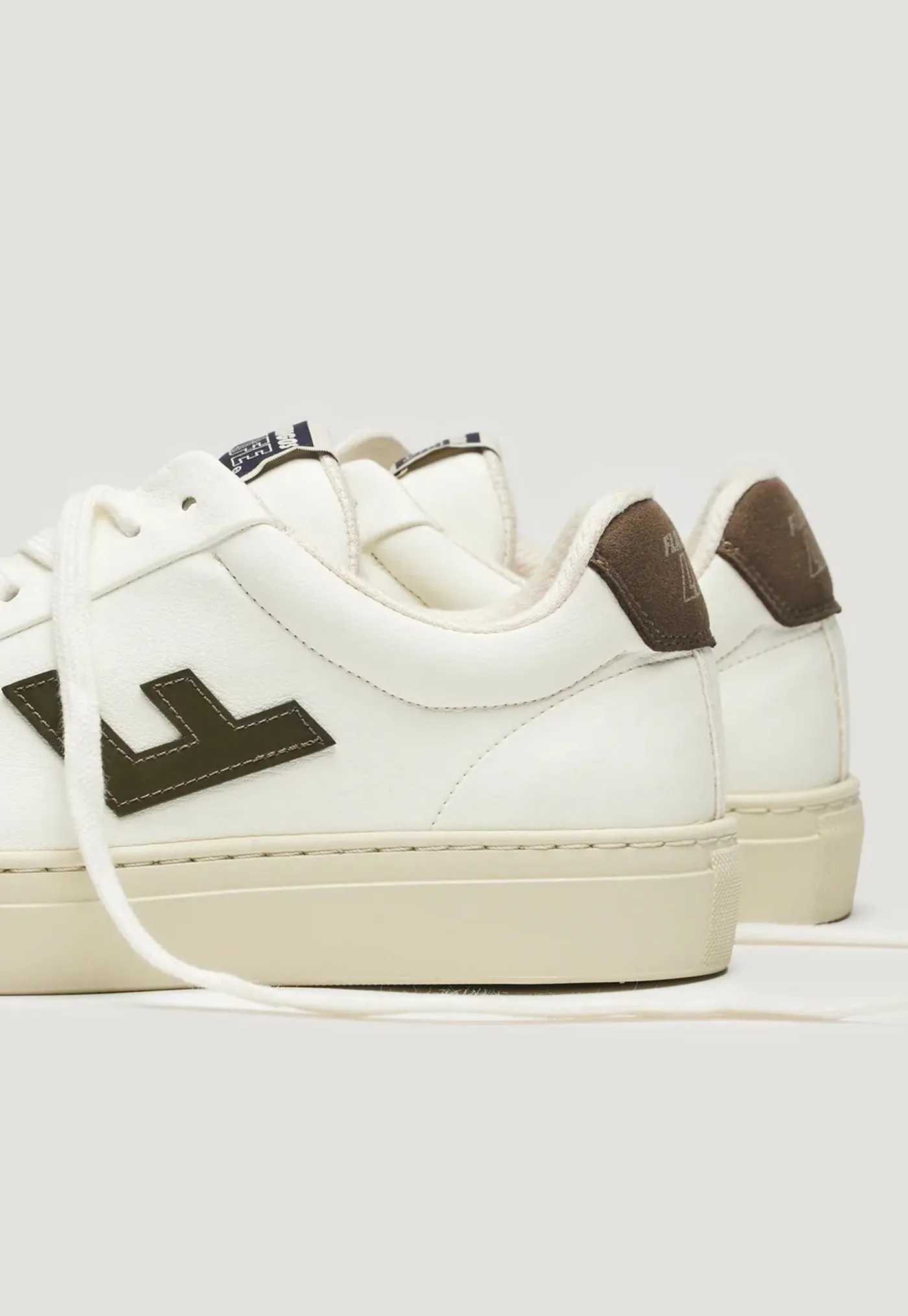 Classic 70s Sneakers - White Khaki Ecru