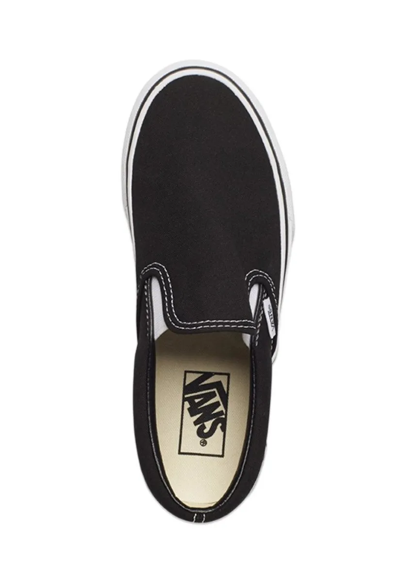 Classic Slip-on Platfom - Black