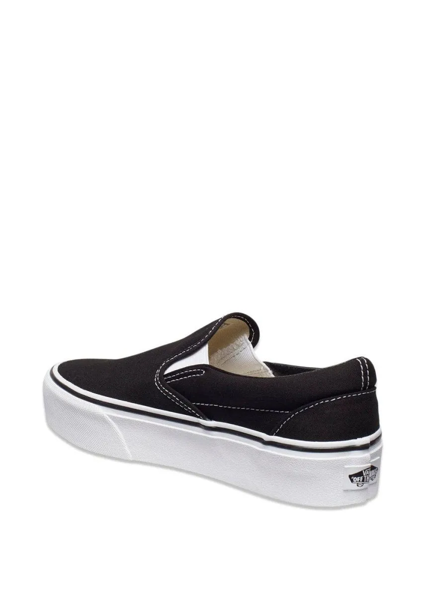 Classic Slip-on Platfom - Black