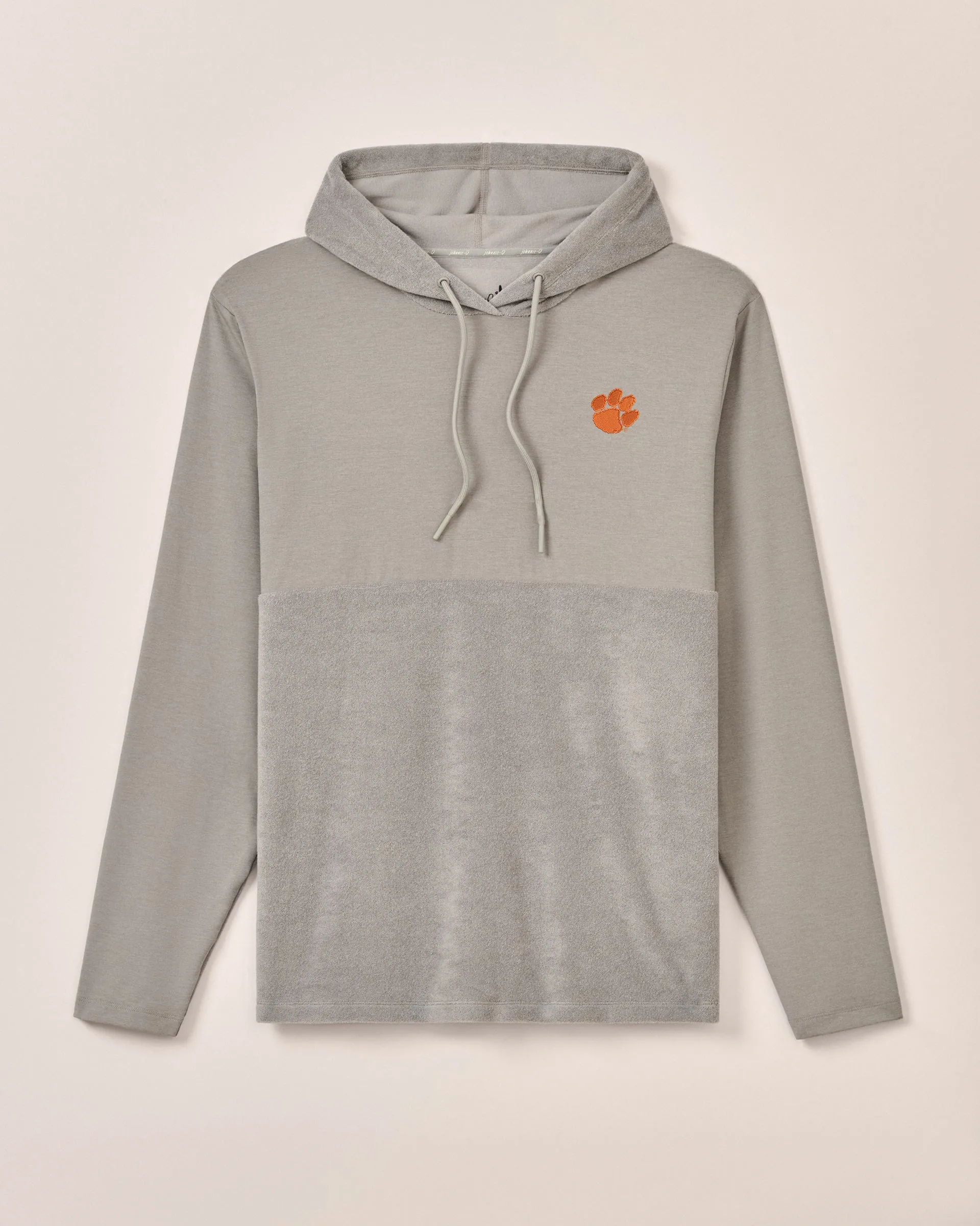 Clemson Haggard Mixed Media Hoodie