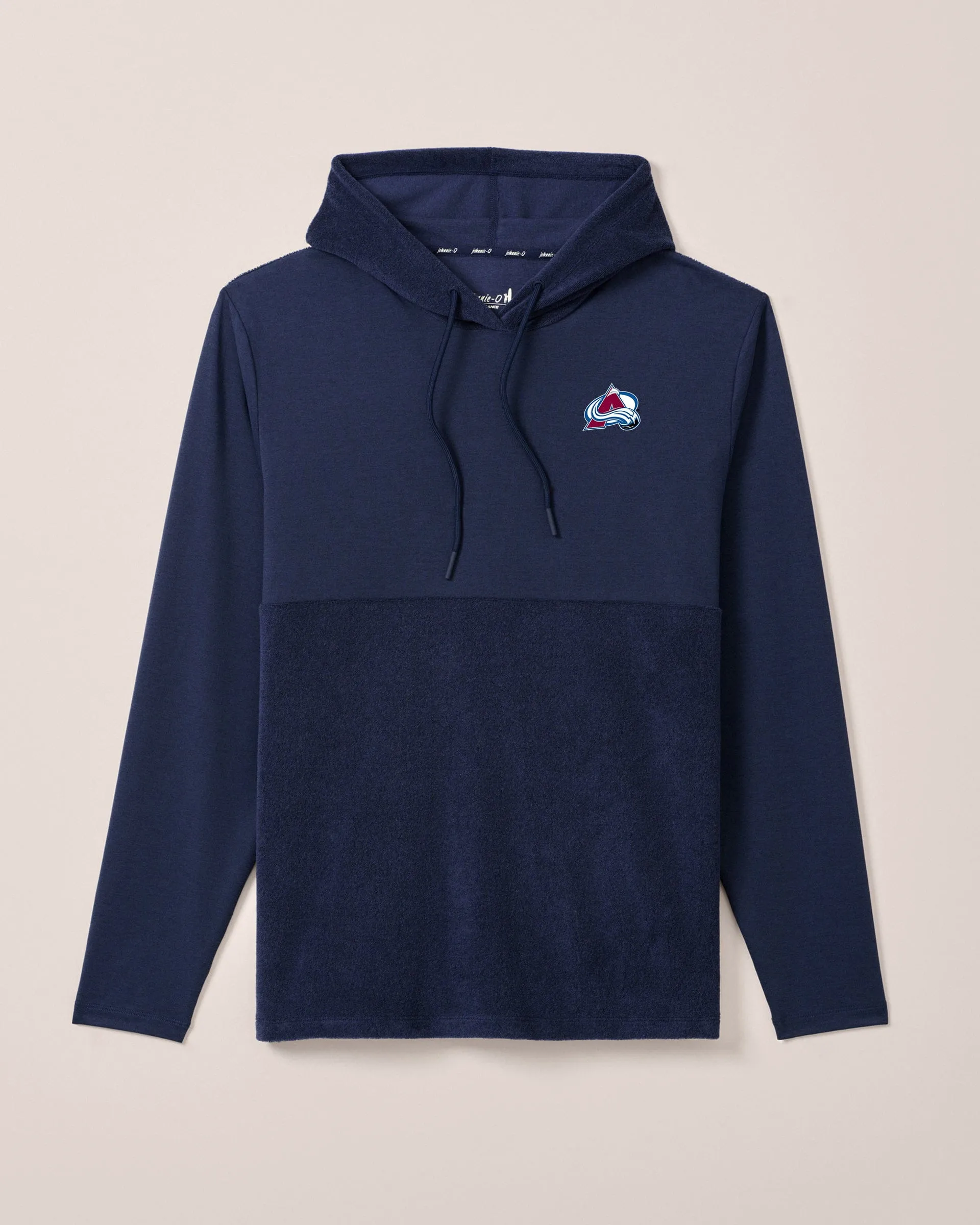 Colorado Avalanche Haggard Mixed Media Hoodie