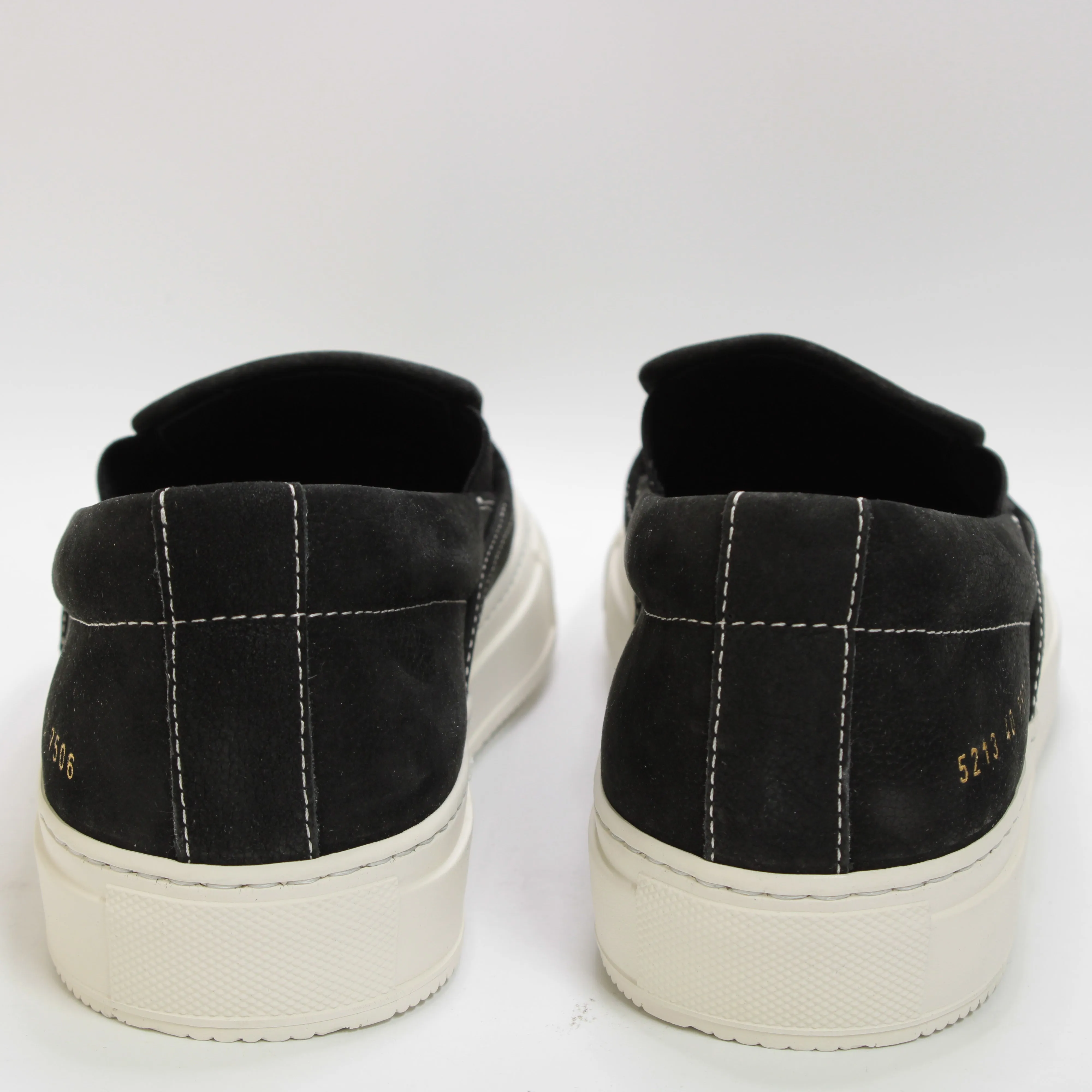Common Projects Slip On Trainers Black Off White