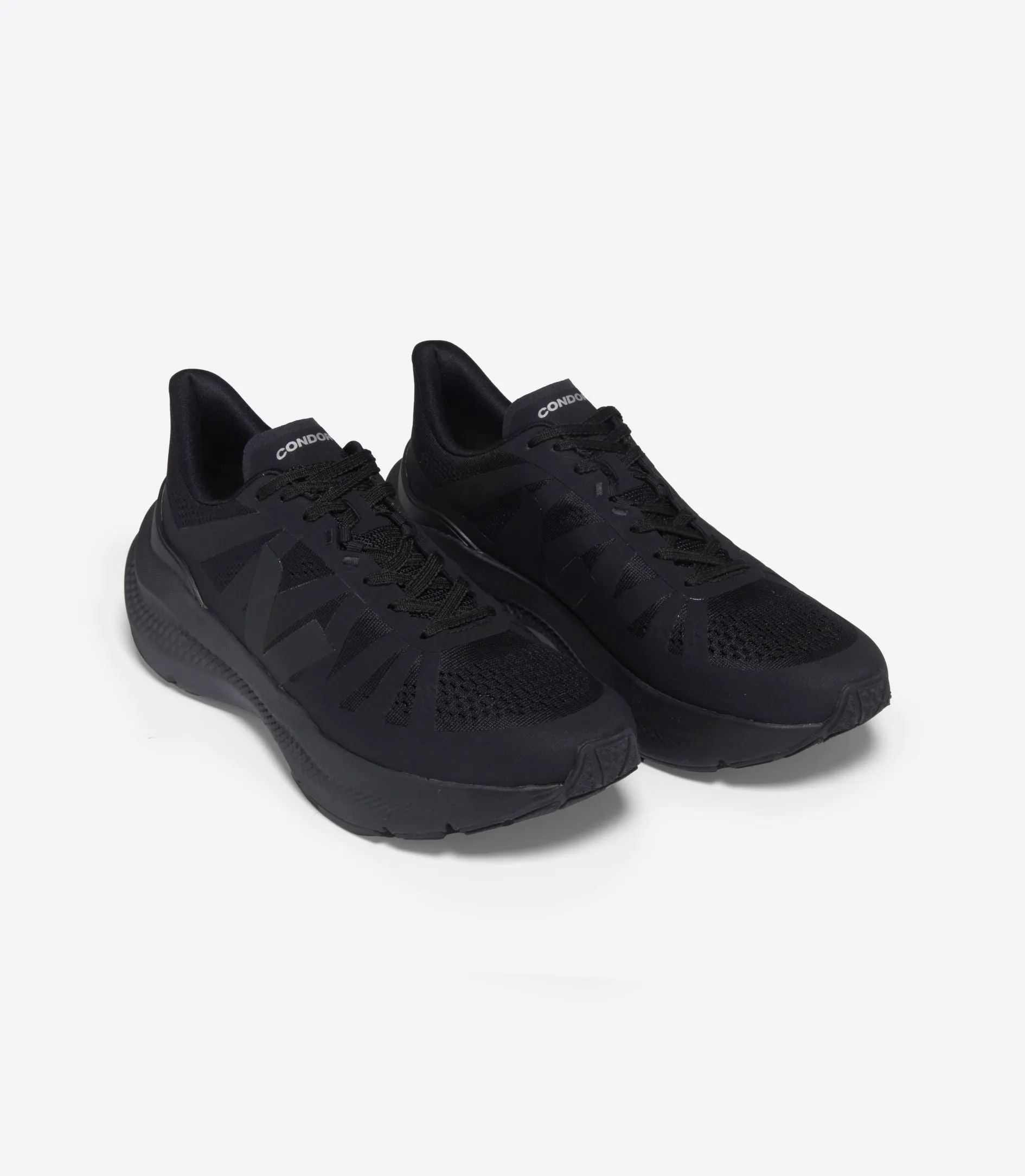 Condor 3 Engineered-Mesh Sneaker in Full Black