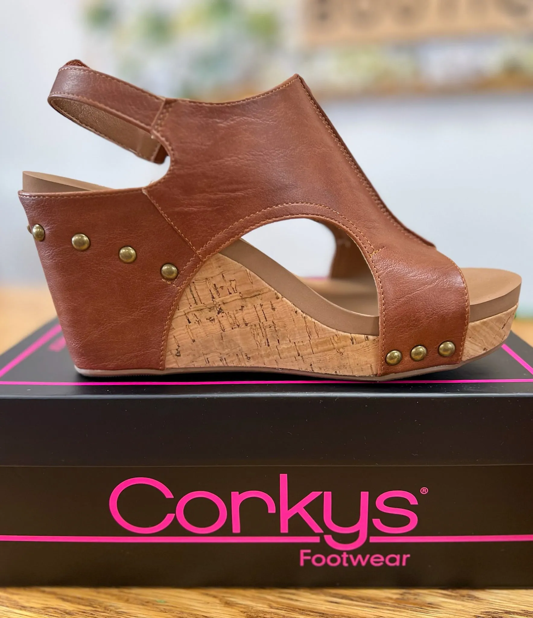 Corkys Whiskey Tiffanee Wedges