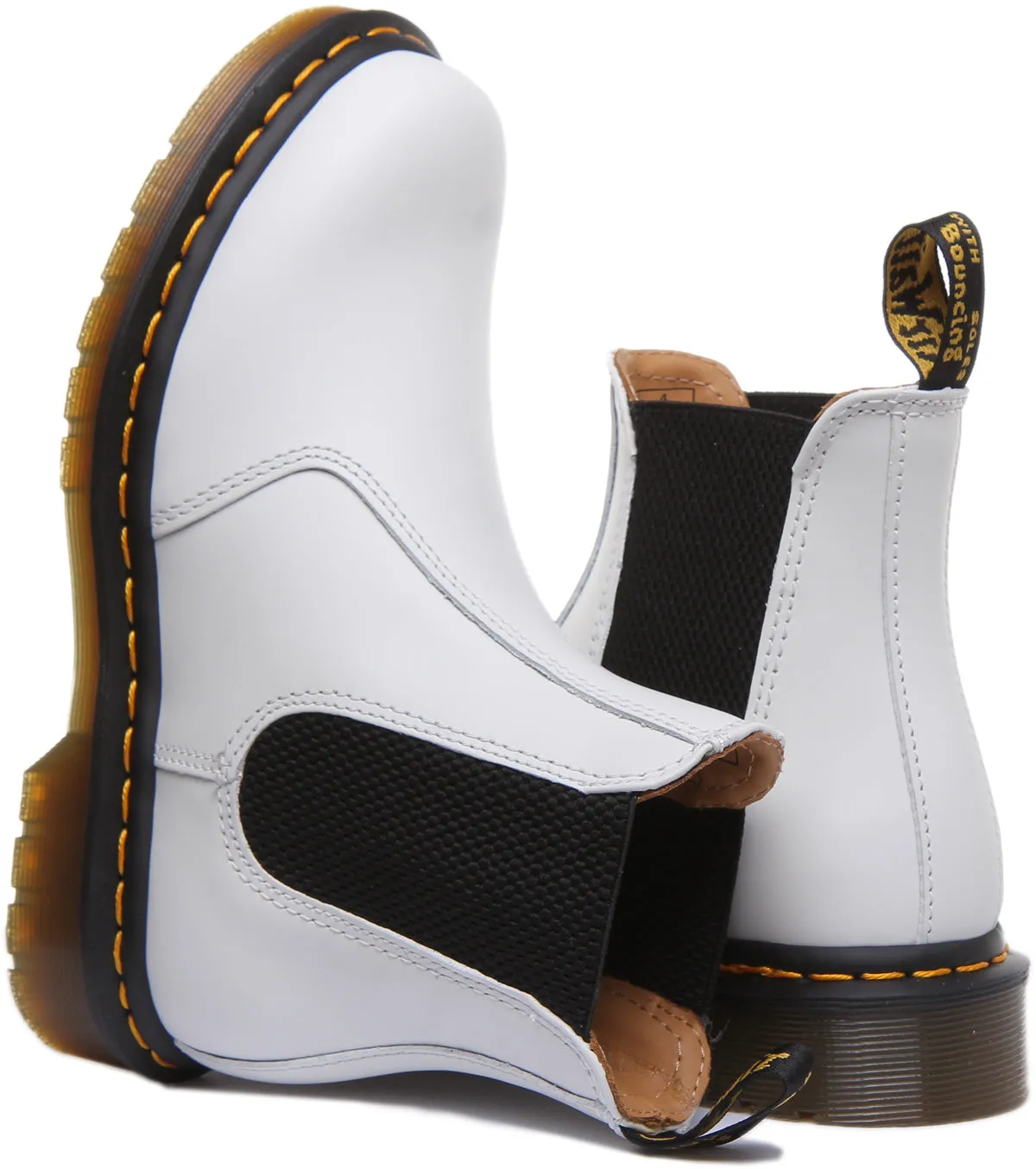 Dr Martens 2976 Ys In White For Women