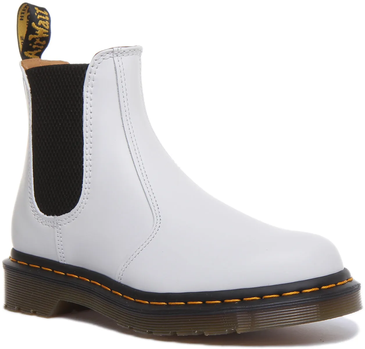 Dr Martens 2976 Ys In White For Women