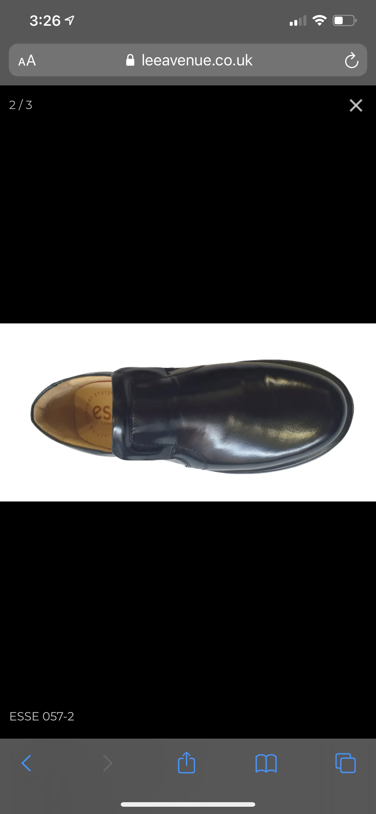 Esse 057 Chasidic High Cut Shoe