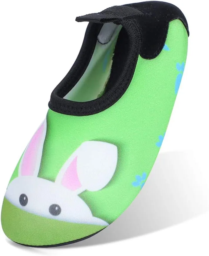 ESTAMICO Kids Water Shoes Toddler Beach Lightweight Quick Dry Skin Barefoot Sports Swim Aqua Socks for Boys Girls