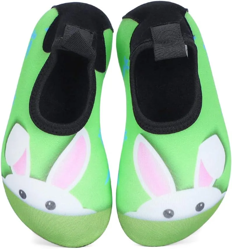 ESTAMICO Kids Water Shoes Toddler Beach Lightweight Quick Dry Skin Barefoot Sports Swim Aqua Socks for Boys Girls