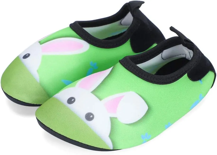 ESTAMICO Kids Water Shoes Toddler Beach Lightweight Quick Dry Skin Barefoot Sports Swim Aqua Socks for Boys Girls