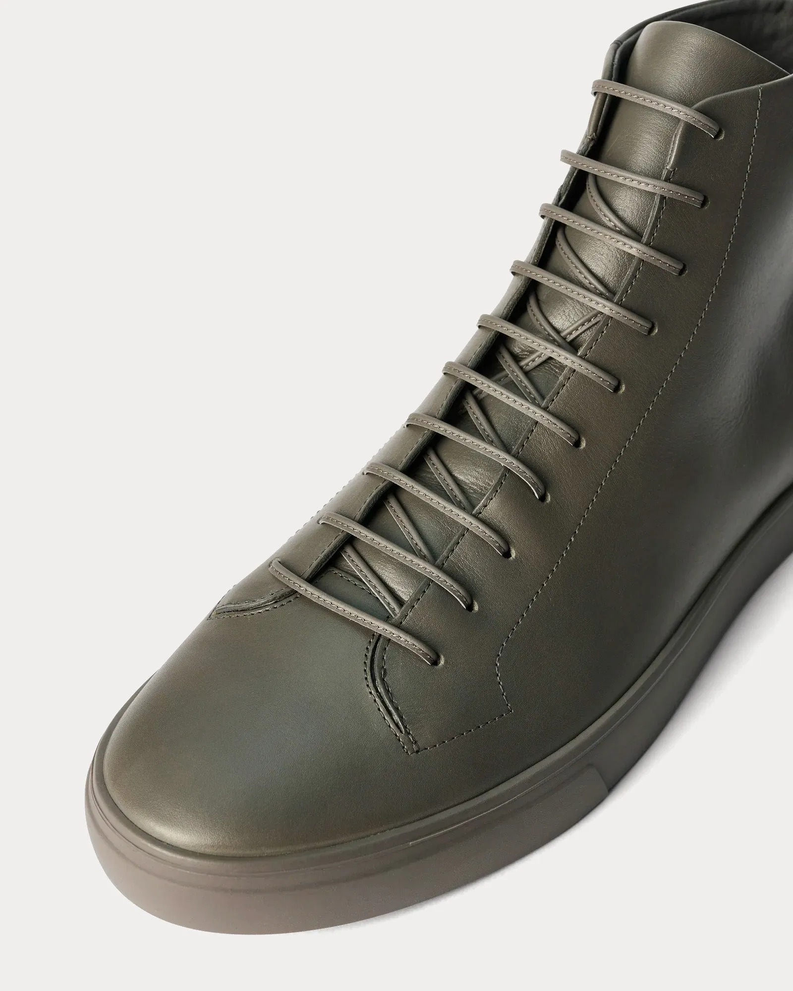 Form Leather Pyrite High Top Sneakers