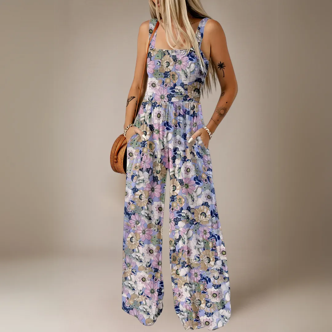Freyja - Elegant Flared Jumpsuit