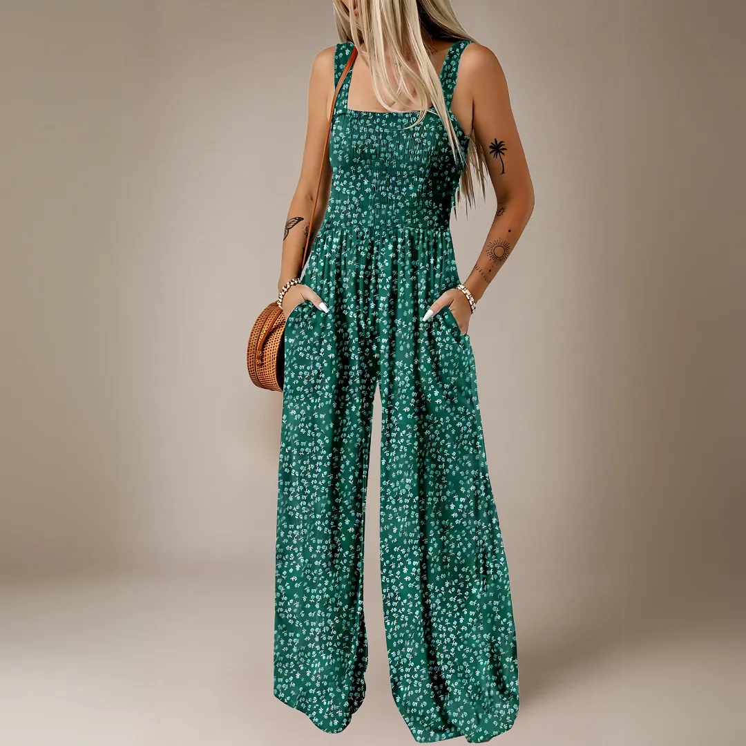 Freyja - Elegant Flared Jumpsuit