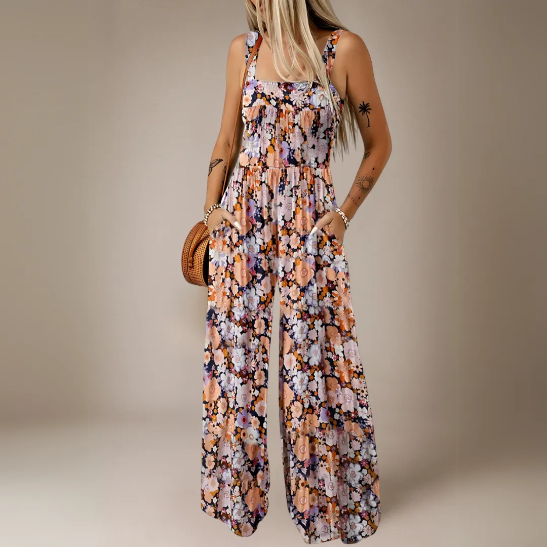 Freyja - Elegant Flared Jumpsuit